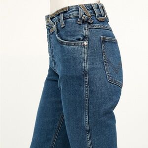 WRANGLER + STAUD The Everyday Jean Women’s 25 High Rise Slim Fit Western